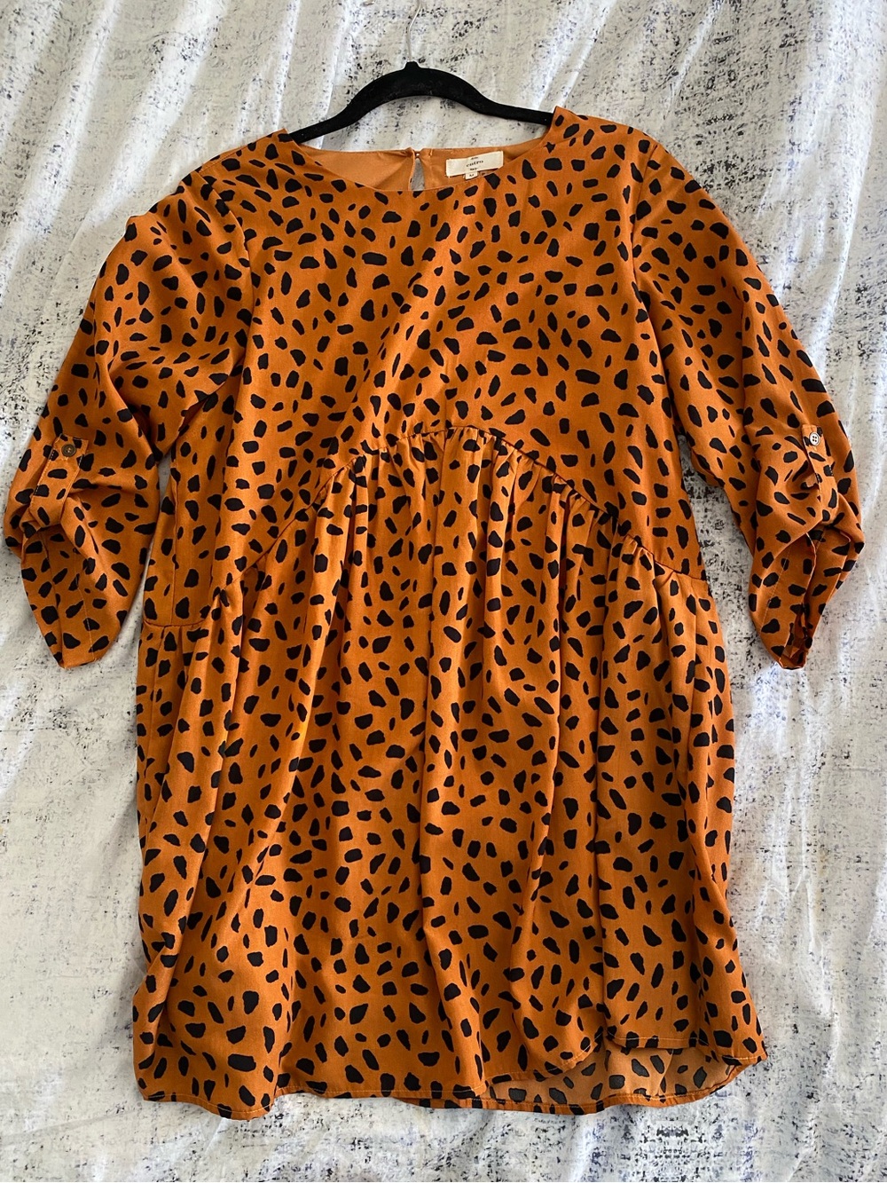 Entro Leopard Minidress